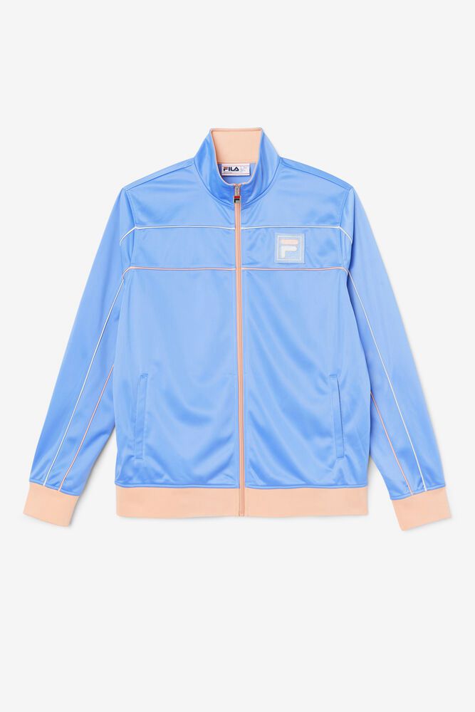 Fila Jacket Mens Blue - Wayan Track - Philippines 5081946-YZ